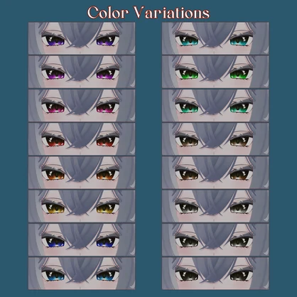 【Free有】金魚 Eye Texture【Rurune専用】