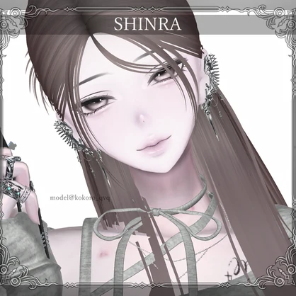 【複数アバター対応】BONE SPIKE PIERCE【VRChat想定】