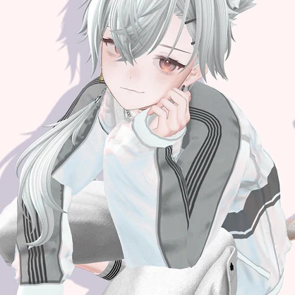 [ Hair ] Wolf Tail Amikomi [ 10Avatars ] #BoizHair