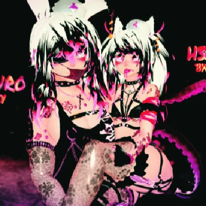 Nursεs H3nta! and ER0 🐙(Bundle) | VRCFT | PC + QUEST | GOGOLOCO