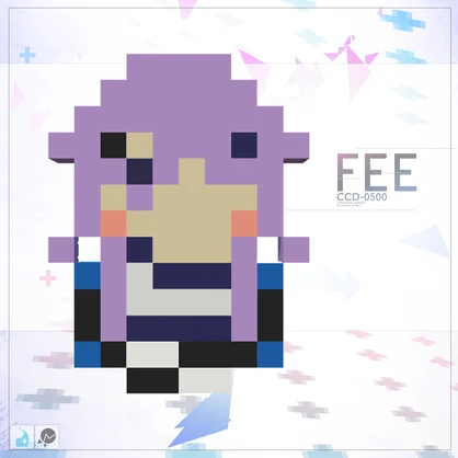 [Discordサーバー入会特典] rune様式ボクセルフィーちゃん3Dモデル
