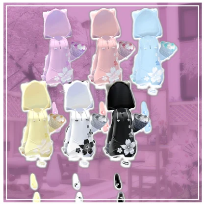 Spring Hoodie【VRChat想定】