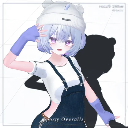 Sporty Overalls【6アバター対応】