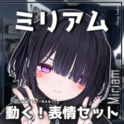 SALE!【ミリアム/Miriam専用】動く！ミリアムちゃん表情セット