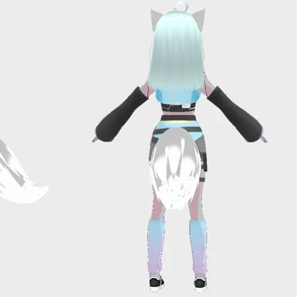 ★無料　free★ vrmアバター　まうらちゃん