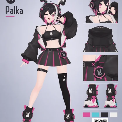 パルカ -Palka- : オリジナル3Dモデル