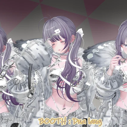 【Hazy Bloom Hair】Mask、Main color2Texture