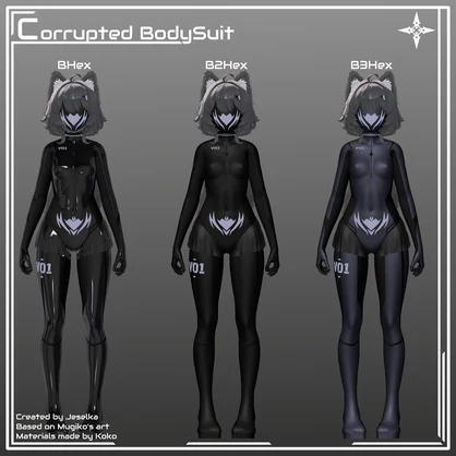 [Corrupted bodysuit] 「ヴェール」 Velle