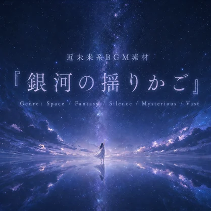 【近未来系BGM素材】『銀河の揺りかご』宇宙の静寂と星明かりのアンビエント｜商用利用可