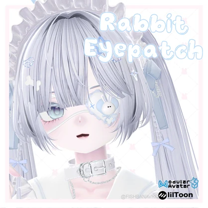 🍒 Rabbit Eyepatch 🍒 【MA対応】
