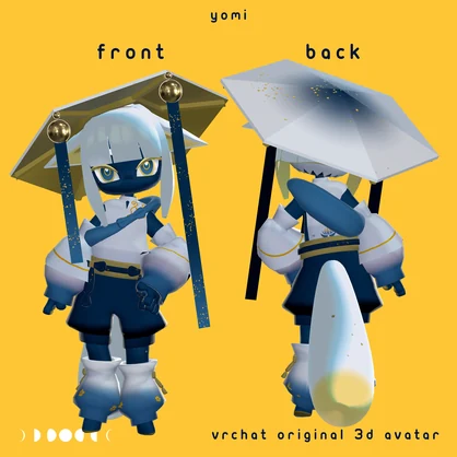 オリジナル3Dアバター「YOMI」