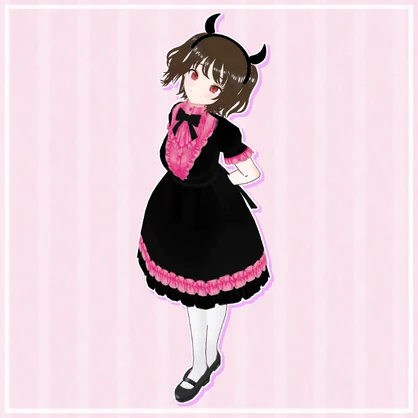 小悪魔の角カチューシャ – Little Evil Horn Headband –