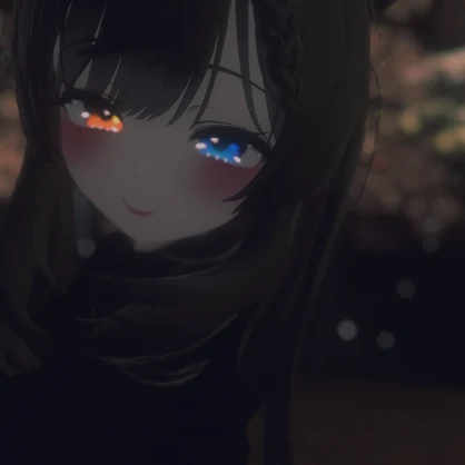 「Sweet Flower」for Manuka - Eye Texture + Makeup + Emission