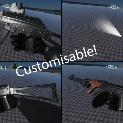 AK-47 Prefab For VRC