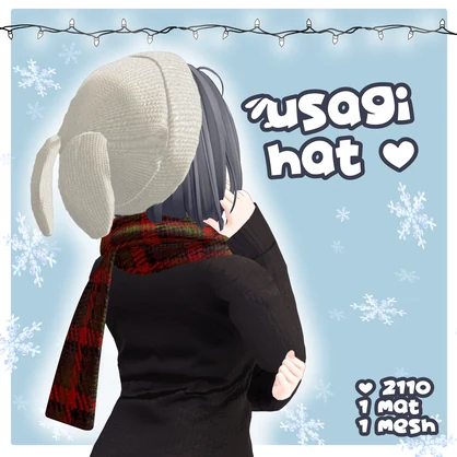 ❄️🐇 Usagi Hat / ウサギの帽子 ❄️🐇