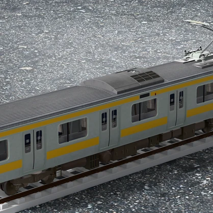 【3Dモデル】E231系