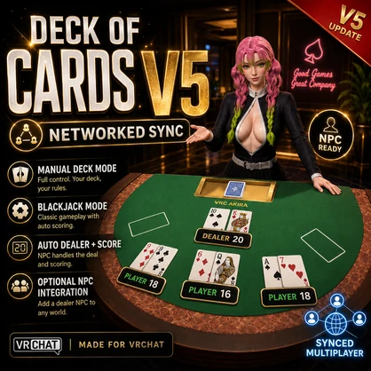 VRChat Deck of Cards