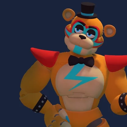 Glamrock Fred Minimal Stylized Base