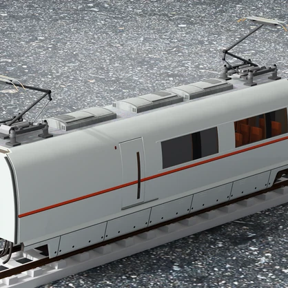 【3Dモデル】小田急ロマンスカー 50000形 VSE