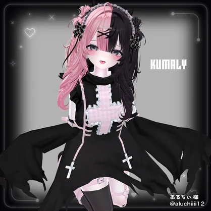 ♥4アバター対応♥VRChat衣装『しにがみ』Shinigami