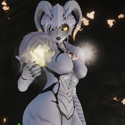 Keshi and Akoya | Ceramic Dragon Sisters (VRChat)