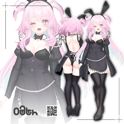 【セレスティア対応】バニーメイドコーデセット/BUNNY MAID