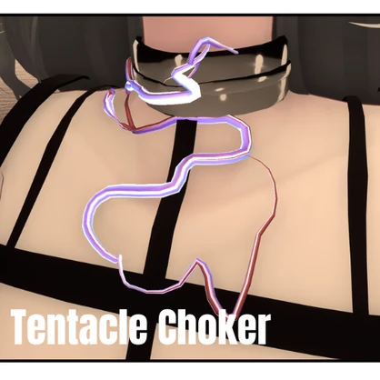 【VRChat】触手付きチョーカー
