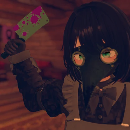 【ギミック付き3Dモデル】SQButcherKnife【ブッチャーナイフ】