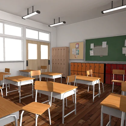 Classroom [VRChat] [Unity] [VRChat向けワールド]