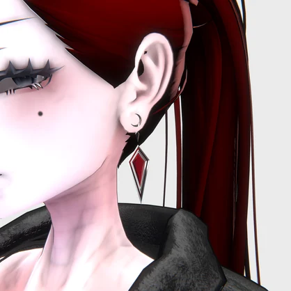 🎁SALE 🎁【MA対応】square jewelry【VRChat想定】