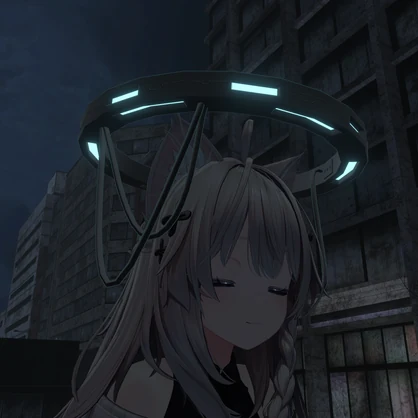 【VRChat想定】Cyber Halo