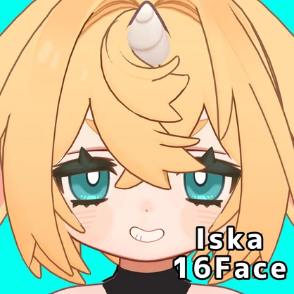 【イスカ】表情差分16種（無料3種）