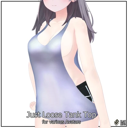 【9モデル対応】 ジャストぶかぶかタンクトップ - Just Loose Tank Top For 9 Avatars