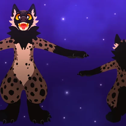 Canine Fursuit VRchat Avatar Base
