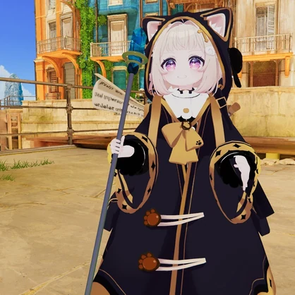 VRchat用魔法付き「魔導士の杖ギミック」MA/liltoon対応