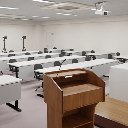 【Blender】謝罪会見の部屋 The Room for the Press Conference