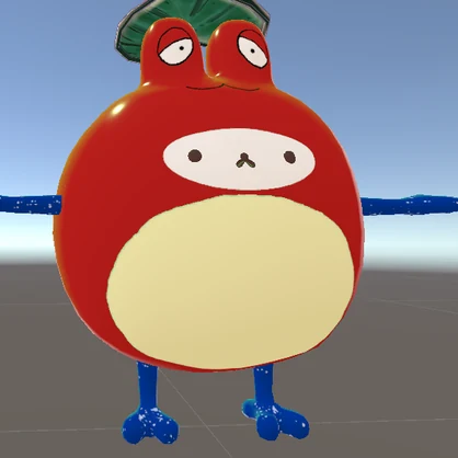 ☆無料☆【ゆきふすべ専用】かえる テクスチャ【VRChat】