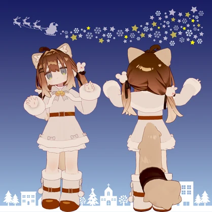 クリスマス サンタ服【まめふれんず対応】