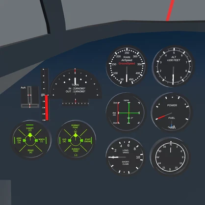 【無料】【VRChat】JAG Sacc vehicle addons【Sacc's Flight】