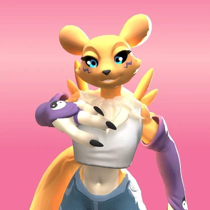 Renamon VRChat avatar