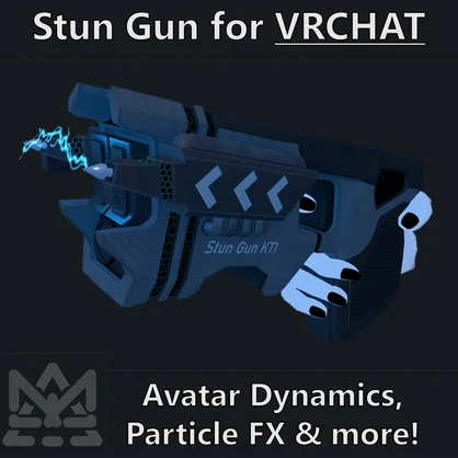 VRChat Stun Gun KT1 [Particle FX, SFX, Prop]