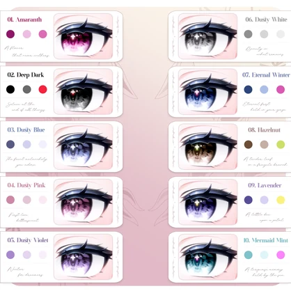 【24アバター対応】 Eye Texture 'Gioiello' 💎