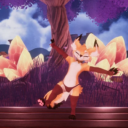 Vulfen - A cute Fennec Fox avatar for Vrchat!