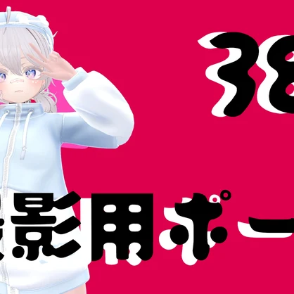 撮影用ポーズ38