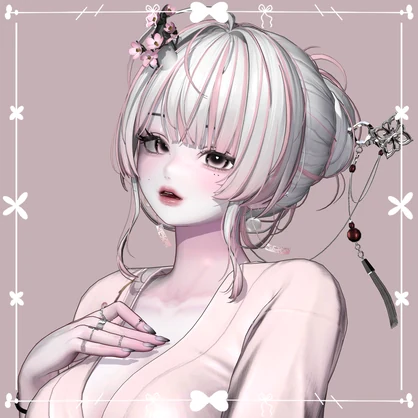 【隣の店 Tonarino - Messy bun】 - Highlights Color Texture