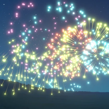 【VRChat】ワールド向け花火シェーダー