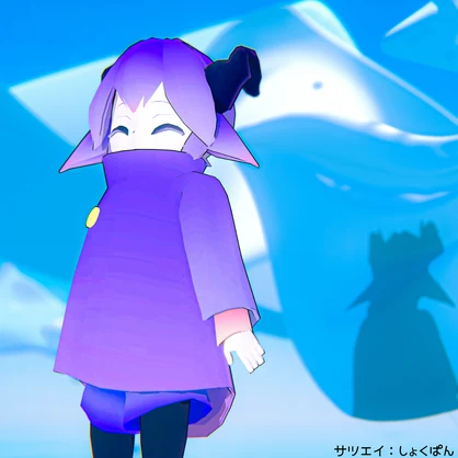 【無料】フタツノ【オリジナル3Dモデル】