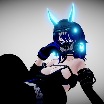 【MA対応】音弐 -Neon Mask-【VRC想定】