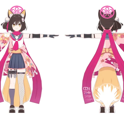 久田イズナ / Kuda Izuna 3D VRC
