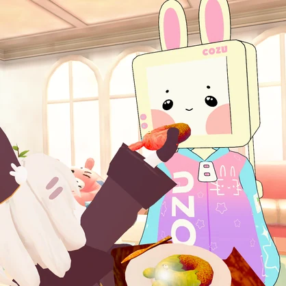 【VRChat想定】つかんで食べれる！ゆるかわアニマルスイーツセット（全11点）【MA対応】